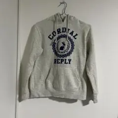 CORDIAL REPLY ウサギプリント パーカー グレー