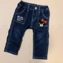 ミキハウス ダブルビー デニムパンツ