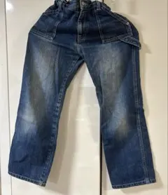 ベルメゾン　デニム ストレートパンツ 150㎝のサムネイル