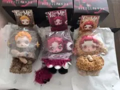 スカルパンダ You Found Me! ぬいぐるみペンダント3体セット