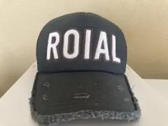 ROIAL ブラック ダメージキャップ