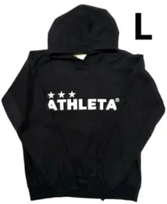 ATHLETA フード付きパーカー L 黒