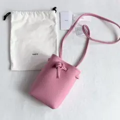 タグ付新品＊VASIC Bond ショルダーバッグ 巾着型 ピンク ヴァジック