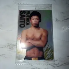 RIZIN ライジンウエハース 斎藤裕