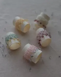 カラフルビーズリング♡