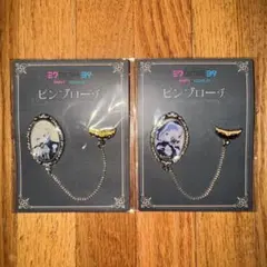 初音ミク 39Culture2023PARTY ピンブローチ 鏡音レン＆鏡音リン