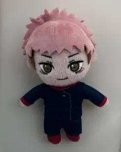 虎杖悠仁　ぬいぐるみ　キーチェーンマスコット　呪術廻戦　15センチほどのサムネイル