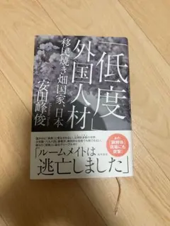 「低度」外国人材 移民焼き畑国家、日本
