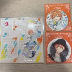 プロセカ はっぴーこれくしょんくじ 東雲彰人 アクリルスタンド 缶バッジ