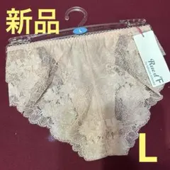 新品　福助　ルーデフ　ショーツ　パンツ　レース　透け　ランジェリー　L ピンクのサムネイル
