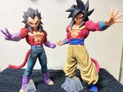 ドラゴンボール一番くじ　スーパーサイヤ人4 孫悟空　ベジータ　フィギュア