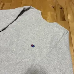 【90s】古着　チャンピオン　刺繍タグ　リバースウィーブ
