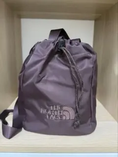 美品　THE NORTH FACE　刺繍ロゴ　バケットバッグ