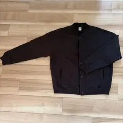 ZARA スタジャン風スウェット　ブラック