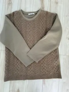 JOURNAL STANDARD ベージュニットセーター Sサイズ