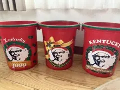 ケンタッキー クリスマスバケツ 3個セット