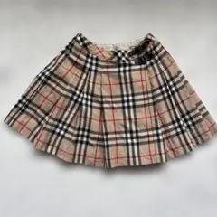 Burberry キッズ プリーツスカート ノバチェックのサムネイル