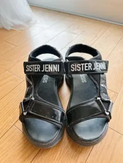 SISTER JENNI サンダル ブラックのサムネイル