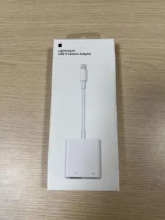 Apple純正 Lightning to USB3 Camera Adapter