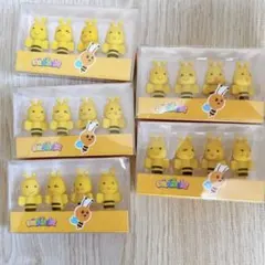 ❤️新品・未使用❤️ミニ蜂鉛筆消しゴム ミニ消しゴム 蜂 かわいい 20個 黄色