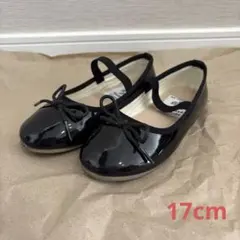 【3回使用のみ】女の子　フォーマルシューズ　17cm