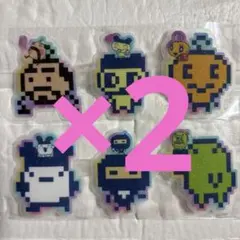 たまごっち ロールシール アメステ 6柄1シート おやじっち みみっち めめっち