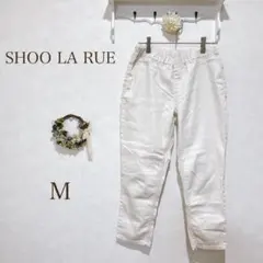 SHOO LA RUE カジュアルパンツ ホワイト Mサイズ　クロップド丈のサムネイル