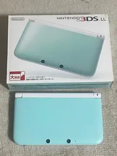 Nintendo 3DS LL ミントグリーン 本体バンク、VCピカあり