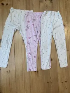 プティマイン等　レギンス 3点セット 110cm