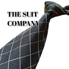 ★THE SUIT COMPANY★ スーツカンパニー グレー系 チェック柄