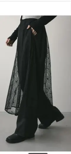 ペコポコ様専用　新品未使用 STYLEMIXER レースレイヤードセットパンツ