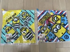 ミニオンズ❀ループタオル 2枚セット
