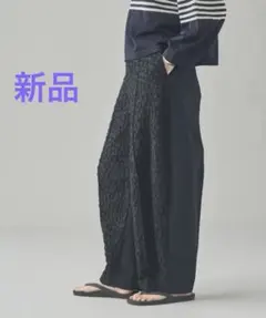 新品タグ付き　Curensology ジャガードバルーンパンツのサムネイル