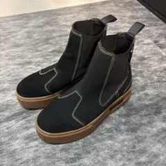 プーマ メイズ チェルシー 厚底ブーツ　24cm