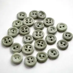 古いボタン 24個 ミルクガラス 陶器 レトロ ヴィンテージ /SN335