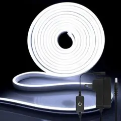 ホワイト 昼光色 ledテープライト 防水IP65 SMD283