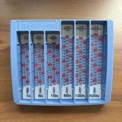 ほぼ未使用 コインカウンター M-32 コインキープ ブルー