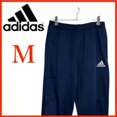 T4304*アディダス*パフォーマンスロゴ**トラックパンツ*ジャージ*メンズM