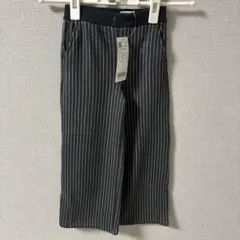 110cm グレー ストライプ パンツ/デビロック