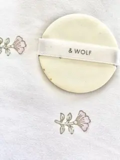 【未使用品】＆WOLF アンドウルフ　クッションファンデーション パフ　単品