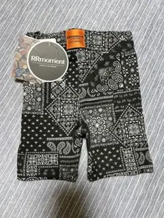 ルルモーメント　サイクリングパンツ　80 新品　ペイズリー