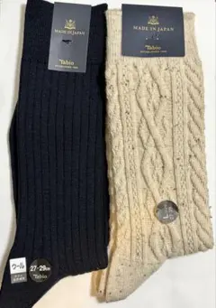 TABIO タビオ メンズソックス Lサイズ 2点