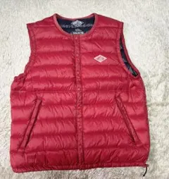 【極美品♪】DANTON ダントン ダウンベスト インナーダウン レッド