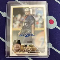 David Bednar 2023 topps chrome 直筆サイン