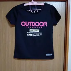 OUTDOOR PRODUCTS ブラック Tシャツ