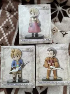 ファイナルファンタジータクティクス　ミニチュアフィギュアコレクション 3種セット