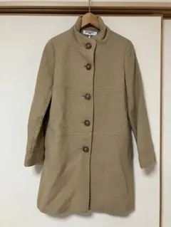 美品　NATURAL BEAUTY BASIC ベージュ ロングコート Lサイズ