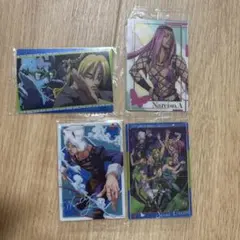 ジョジョの奇妙な冒険　ストーンオーシャン(6部) ウエハース　カード　4枚セット