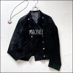 ✨美品✨MACPHEE マカフィー ライダース ダブル ラムレザー　ブラック　黒 2025年最新】MACPHEE カラー：ブラック系 ダブルライダースの