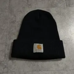 Carhartt カーハート ニット帽 ビーニー ネイビー カナダ製 A18